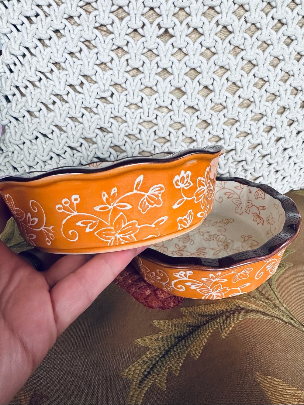 Temptations Ovenware Bowls (2)